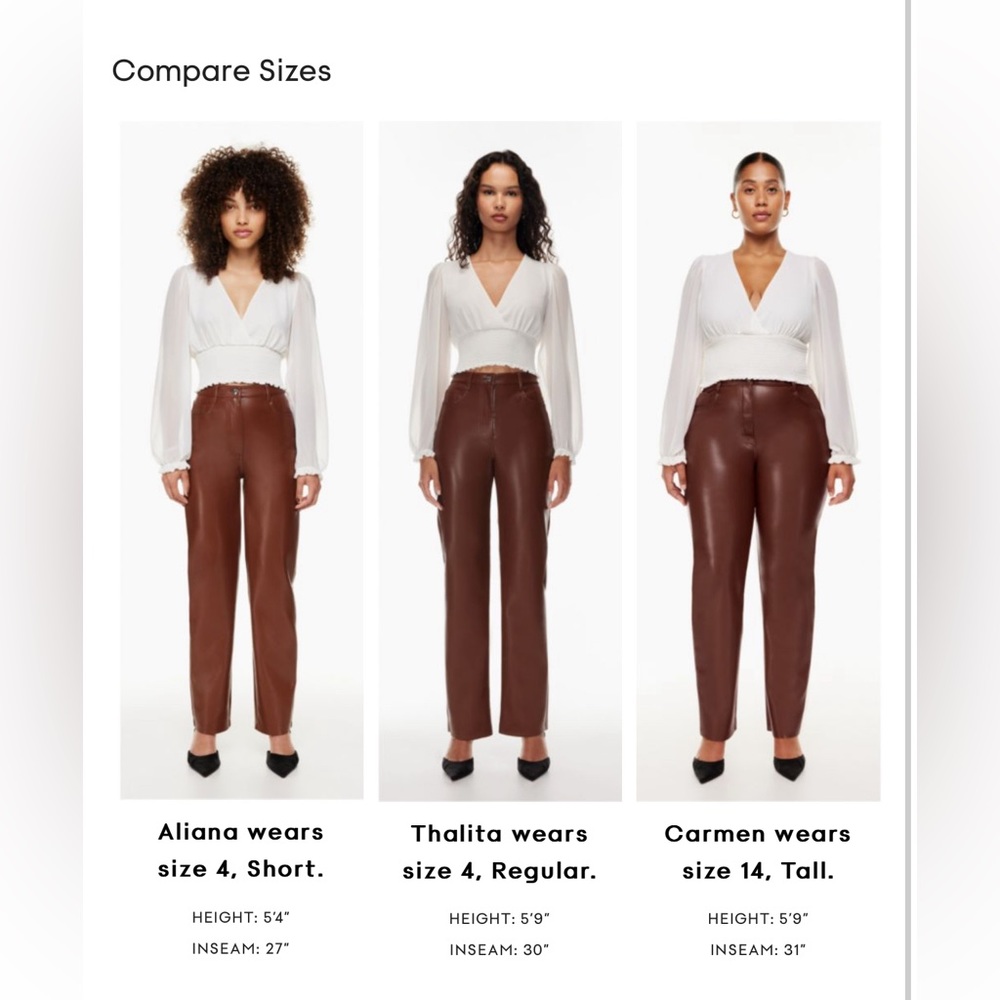 NWT* Aritzia Melina pant